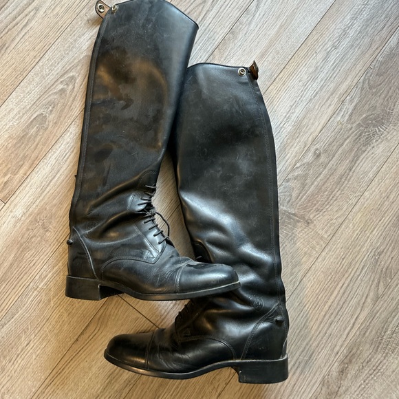 Ariat Black Women's Lace Up Boots - Picture 5 of 5